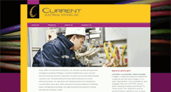 Desktop Screenshot of currentelectricalsystems.com